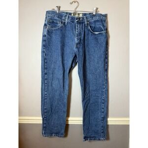 Wrangler Authentics Jeans Mens 34x28 Blue